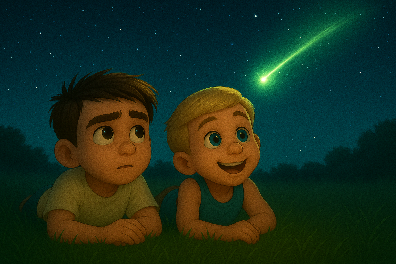 The Mystery of the Nighttime Shooting Star cover